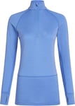 Icebreaker ZoneKnit 260 LS Half Zip W'sbaj/briliant/cb L