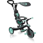 Globber - Tricycle Évolutif Pour Bébé Explorer 4 En 1 - Vert Menthe