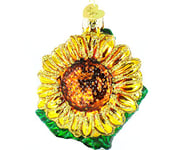 Old World Christmas Sunflower Garden Gifts Glass Blown Ornaments for Christmas Tree