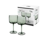 Villeroy & Boch - Like Sage Verre À Vin, Ensemble De 2 Pcs, Verre Coloré Vert, Contenance 270 Ml