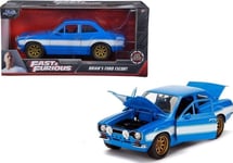 Jada Fast And Furious Brians Ford Escort 1974 1:24 Bil