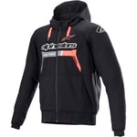 Mc-Jacka alpinestars - Mc jacka chrome svart röd xxl