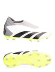 Predator Accuracy.3 Laceless Firm Ground Boots White Adidas Performance