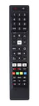 Budget Replacement Remote Control For Toshiba 43U6663DB 43" Ultra HD WLAN TV