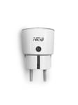 Smart WiFi kontakt/plug 10A - Energimåler - Tænd/sluk