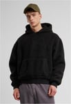 Urban Classics Oversized Teddy hoodie herr (L,unionbeige)