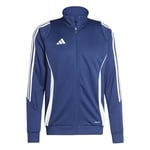 adidas Treningsjakke Tiro 24 - Navy/hvit, størrelse Small