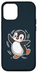 iPhone 13 Pro Dancing Penguin Cute Cartoon Fun Waddle Dance Funny Dancer Case