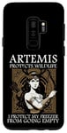 Coque pour Galaxy S9+ Mythologie de la déesse grecque Artemis Lover