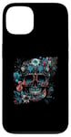 iPhone 13 Floral Mexican Skull Day of the Dead Dia De Muertos Women Case