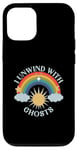 iPhone 12/12 Pro I Unwind With Ghosts Rainbow Sun Stars Case