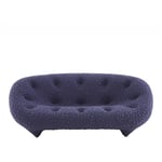 Ligne Roset - Ploum Medium Settee High Back, Fabric Cat. G, Moby Prune 3381 - Sofaer - Ronan & Erwan Bouroullec