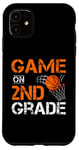 Coque pour iPhone 11 Jeux amusants sur le basket-ball de deuxième année premier jour d'école