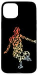 Coque pour iPhone 15 Plus Croquis d'un joueur de football Amoureux du football