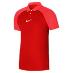 Nike Mens Polo M NK DF Acdpr SS Polo K, University Red/Bright Crimson/White, DH9228-657, XL