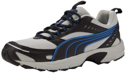 PUMA Unisex Adult Axis TR Sneakers, High Rise-Puma Black-Palace Blue-Puma Silver-Puma White, 6 UK