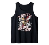 Marvel Wasp Sister Holiday Hero Christmas Tank Top