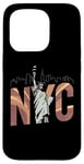 iPhone 15 Pro Stylish New York City Skyline Graphic Case