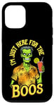 iPhone 12/12 Pro Summerween I'm Just Here For The Boos Funny Zombie Cocktail Case