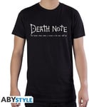 Death Note T-Shirt Black (Large)