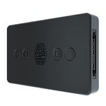 Cooler Master Contrôleur ARGB LED avec 4 ports à 3 broches - Multiples effets de couleurs, mode de détection thermique, compatible avec périphérique RGB à 4 broches