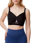 Triumph Women's Triaction Gravity Lite P Ex Sports Bra, Black, 34E