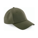 Beechfield Authentic Baseball Cap - keps - Military Green - One Size