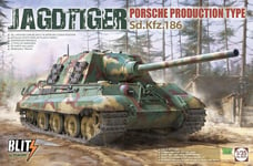 Takom 1/35 SdKfz 186 Jagdtiger Porsche Production Type Blitz - TAK08003