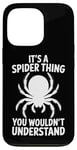 Coque pour iPhone 13 Pro Spider Thing Arachnide Terrarium Araignée