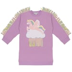 Stella McCartney Kids Jogge-kjole Med Frynser Lilla | Rosa | 12 years