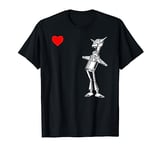 Classic Retro Wonderful Wizard of OZ Gifts Tin Man Heart T-Shirt