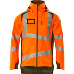 SKALJAKKE,M,HI-VIS ORANGE/MOSG