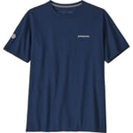 Patagonia Fitz Roy Icon Responsibili-tee (Blå (LAGOM BLUE) Small)