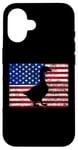 Coque pour iPhone 16 Goose Vintage Farm Animal Patriotic Farmer