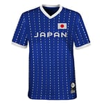 Official 2023 Women's Football World Cup Youth Team Shirt, Japan, Blue, 12-13 Years