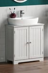 Bath Vida Priano 2 Door Under Sink Cabinet Bathroom Storage 600 x 600 x 300 mm