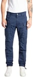 Replay men's cargo trousers made of comfort cotton, blue (Mariner Navy 792), 30W / 34L