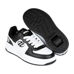 Heelys Rezerve Low Sneaker, Black/White, 13 UK Child