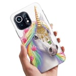 Xiaomi Mi 11 - Skal/Mobilskal Unicorn/Enhörning