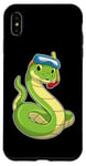 Coque pour iPhone XS Max Serpent Plongée Tuba Lunettes de natation