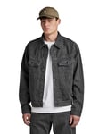 G-STAR RAW Men's Dakota Selvedge Jacket Jackets, Grey (faded black ink D23593-D182-D358), S