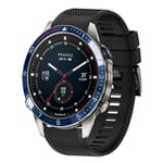 Garmin MARQ Captain Gen 2 Urrem i silikone, 22mm - Sort