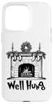 iPhone 15 Pro Max Well Hung Funny Adult Joke Stockings By Fireplace Christmas Case