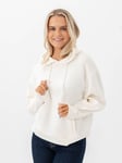 MSCH Copenhagen Ima Q Icon Hood Sweater - Dame - Beige - S/M