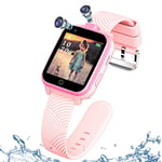 DDIOYIUR Montre Connectée Enfant-Smartwatch Telephone Fille Garçon avec Appel SOS, 17 Jeux, Musique, Appareil Photo, Reveil, Smart Watch Intelligente pour Enfants 4-16 Ans Cadeau.