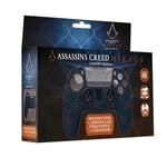 Trade Invaders Assassin's Creed Mirage - Silicone Grip + Thumbstick Caps för PS5 Controller - Blå logotyp