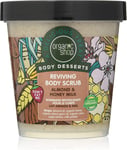 Organic Shop Body Desserts Almond and Honey Milk Reviving Body Scrub, 450 ml
