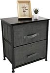 KKTONER Chest Of Drawer Storage Tower Units With 2 drawer