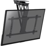 Kimex - Support plafond escamotable motorisé pour écran tv 32''-75'' Connecté, Fonction orientable