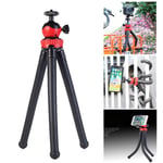 OCTOPUS Tripod - m/Bluetooth remote til iPhone / Smartphone GoPro Svart